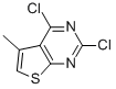 2,4-Dichloro-5-methylthieno[2,3-d]pyrimidine Structure,56844-38-3Structure