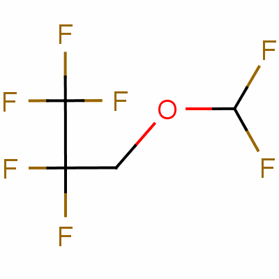 2,2,3,3,3-Pentafluoropropyl difluoromethyl ether Structure,56860-81-2Structure