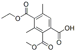 3,5-Dimethyl-1,2,4-benzenetricarboxylic acid hydrogen 4-ethyl 2-methyl ester Structure,56863-79-7Structure