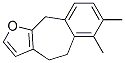5,10-Dihydro-6,7-dimethyl-4h-benzo[5,6]cyclohepta[1,2-b]furan Structure,56881-47-1Structure