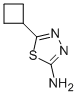 5-Cyclobutyl-1,3,4-thiadiazol-2-amine Structure,56882-73-6Structure