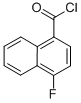 4-Fluoro-1-naphthoic acid chloride Structure,56886-72-7Structure