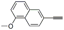 Naphthalene,6-ethynyl-1-methoxy-(9ci) Structure,56894-98-5Structure