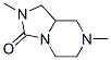 Imidazo[1,5-a]pyrazin-3(2h)-one,hexahydro-2,7-dimethyl-(9ci) Structure,56904-19-9Structure