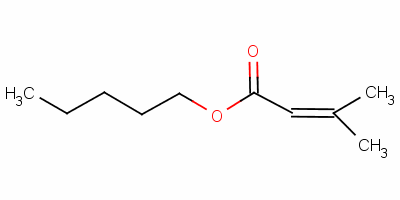 Pentyl 3-methyl-2-butenoate Structure,56922-72-6Structure