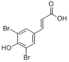 (2E)-3-(3,5-dibromo-4-hydroxyphenyl)-2-propenoic acid Structure,56926-78-4Structure