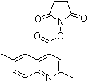 2,6-Dimethyl-4-quinolinecarboxylic acid n-hydroxysuccinimide ester Structure,569355-30-2Structure