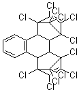 Naphthalene-bis(hexachlorocyclopentadiene)adduct Structure,5696-92-4Structure