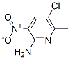 2-Amino-3-nitro-5-chloro-6-picoline Structure,56960-82-8Structure