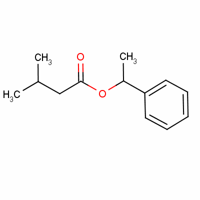 1-Phenylethyl isovalerate Structure,56961-73-0Structure