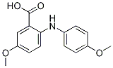 5-Methoxy-2-(4-methoxyphenylamino)benzoic acid Structure,56980-14-4Structure