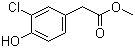 Methyl 3-chloro-4-hydroxyphenylacetate Structure,57017-95-5Structure