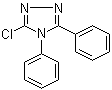 3-Chloro-4,5-diphenyl-4h-1,2,4-triazole Structure,57022-97-6Structure