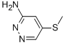 5-(Methylthio)-3-pyridazinamine Structure,57036-82-5Structure