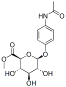 4-Acetamidophenyl b-d-glucopyranosiduronic acid, methyl ester Structure,570394-17-1Structure