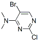 5-Bromo-2-chloro-4-(dimethylamino)pyrimidine Structure,57054-86-1Structure