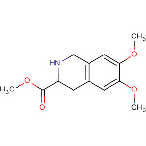 Methyl 6,7-dimethoxy-1,2,3,4-tetrahydro-3-isoquinolinecarboxylate Structure,57060-87-4Structure