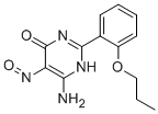 6-Amino-5-nitroso-2-(2-propoxyphenyl)-4(1h)-pyrimidinone Structure,57075-57-7Structure