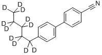 4-Cyano-4’-n-pentyl-d11-biphenyl Structure,57078-20-3Structure