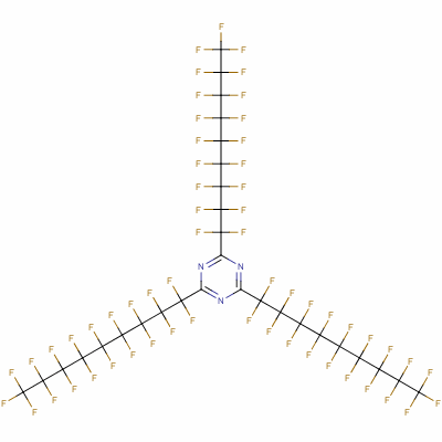 2,4,6-Tris(perfluorononyl)-s-triazine Structure,57101-59-4Structure