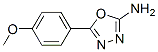 2-Amino-5-(4-methoxyphenyl)-1,3,4-oxadiazole Structure,5711-61-5Structure