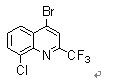 4-Bromo-8-chloro-2-(trifluoromethyl)quinoline Structure,57124-18-2Structure