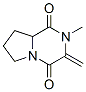 Pyrrolo[1,2-a]pyrazine-1,4-dione, hexahydro-2-methyl-3-methylene- (9ci) Structure,57138-42-8Structure