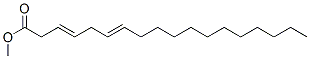 3,6-Octadecadienoic acid methyl ester Structure,57156-92-0Structure