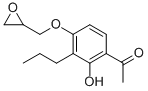 1-[2-hYdroxy-4-(oxiran-2-ylmethoxy)-3-propylphenyl]ethan-1-one Structure,57161-85-0Structure