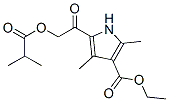 1H-pyrrole-3-carboxylicacid,2,4-dimethyl-5-[(2-methyl-1-oxopropoxy)acetyl ]-,ethylester(9ci) Structure,571922-51-5Structure