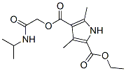 1H-pyrrole-2,4-dicarboxylicacid,3,5-dimethyl-,2-ethyl4-[2-[(1-methylethyl)amino]-2-oxoethyl ]ester(9ci) Structure,571926-41-5Structure