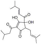 3,4-Dihydroxy-5-(3-methyl-2-butenyl)-2-(3-methyl-1-oxobutyl)-4-(4-methyl-1-oxo-2-pentenyl)-2-cyclopenten-1-one Structure,57195-47-8Structure