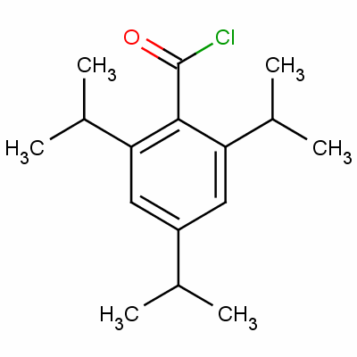 2,4,6-Triisopropylbenzoyl chloride Structure,57199-00-5Structure