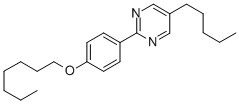 2-[4-(Heptyloxy)-phenyl ]-5-octylpyrimidine Structure,57202-22-9Structure