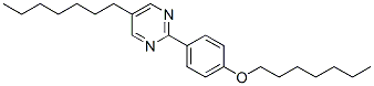 5-Heptyl-2-[4-(heptyloxy)phenyl]pyrimidine Structure,57202-38-7Structure