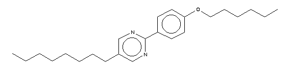 2-[4-n-(Hexyloxy)phenyl]-5-n-octylpyrimidine Structure,57202-48-9Structure