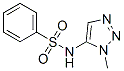 Benzenesulfonamide,n-(1-methyl-1h-1,2,3-triazol-5-yl)-(9ci) Structure,57241-13-1Structure