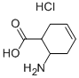 Cis-6-amino-3-cyclohexene-1-carboxylic acid hydrochloride Structure,57266-56-5Structure