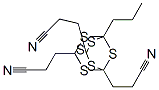 7-Propyl-2,4,6,8,9,10-hexathiaadamantane-1,3,5-tripropiononitrile Structure,57274-51-8Structure