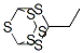 1-Ethyl-2,4,6,8,9,10-hexathiaadamantane Structure,57274-64-3Structure