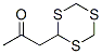 1-(1,3,5-Trithian-2-yl)-2-propanone Structure,57274-65-4Structure