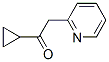 Ethanone, 1-cyclopropyl-2-(2-pyridinyl)- Structure,57276-32-1Structure