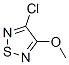 3-Chloro-4-methoxy-1,2,5-thiadiazole Structure,5728-16-5Structure