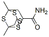 3,5,7-Trimethyl-2,4,6,8-tetrathiaadamantane-1-carboxamide Structure,57289-08-4Structure