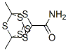 3,5,7-Trimethyl-2,4,6,8,9,10-hexathiaadamantane-1-carboxamide Structure,57289-12-0Structure