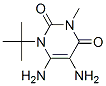 2,4(1H,3h)-pyrimidinedione,5,6-diamino-1-(1,1-dimethylethyl)-3-methyl-(9ci) Structure,572922-76-0Structure