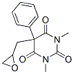 1,3-Dimethyl-5-(oxiranylmethyl)-5-phenyl-2,4,6(1h,3h,5h)-pyrimidinetrione Structure,57305-00-7Structure