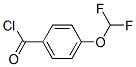 4-(Difluoromethoxy)benzoyl chloride Structure,57320-63-5Structure