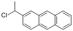 2-(1-Chloroethyl)anthracene Structure,57323-33-8Structure