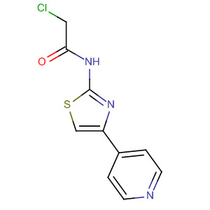 2-Chloro-n-(4-pyridin-4-yl-thiazol-2-yl)-acetamide Structure,57332-64-6Structure